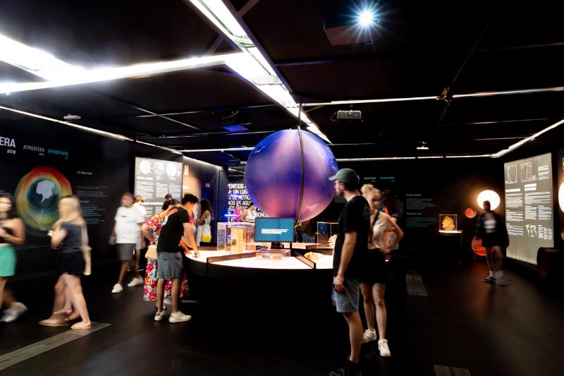 Espacio 'Terra extraordinària' en el Museu de les Ciències